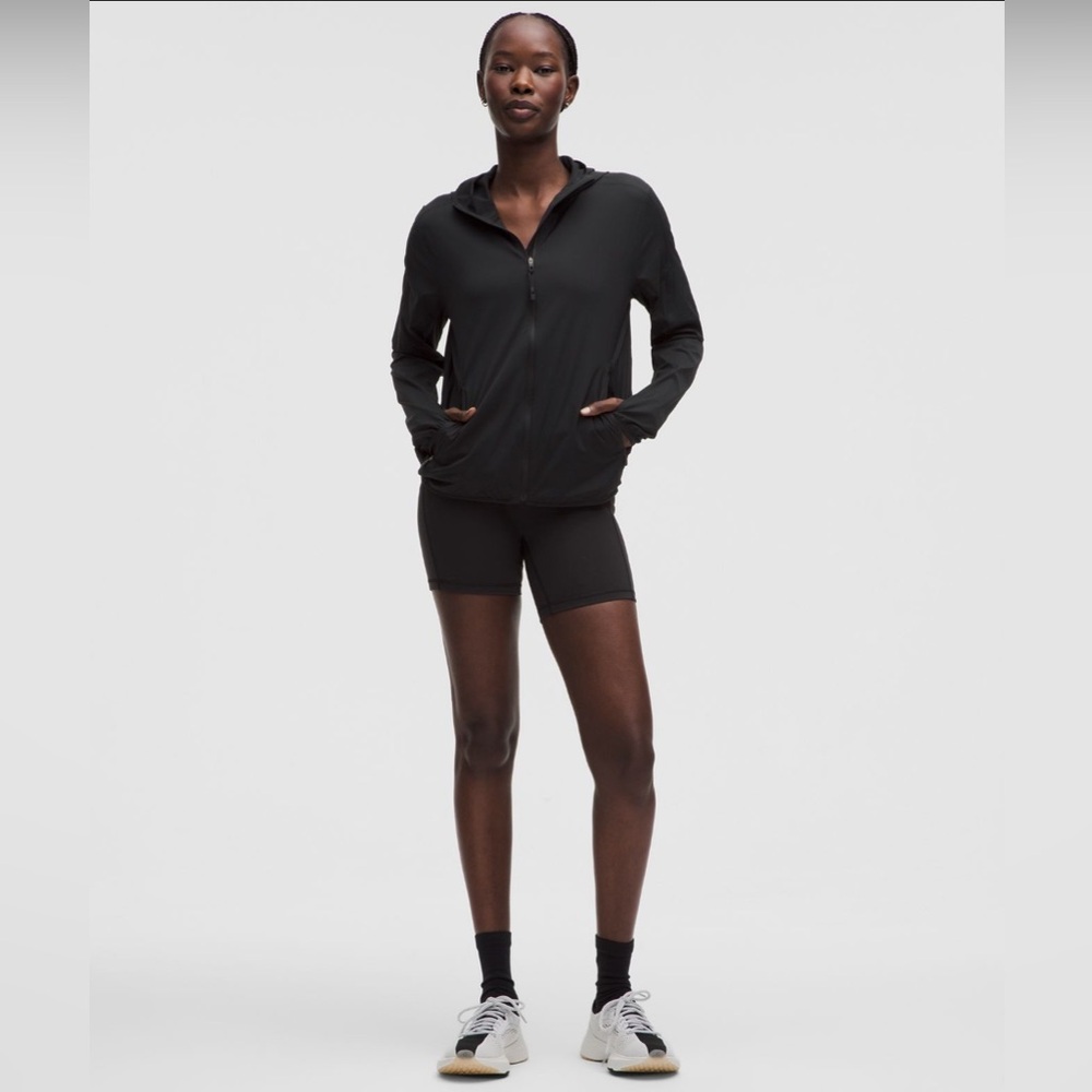 Lululemon Black Rain Jacket